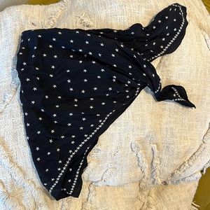Madewell Star Print Silk Bandana